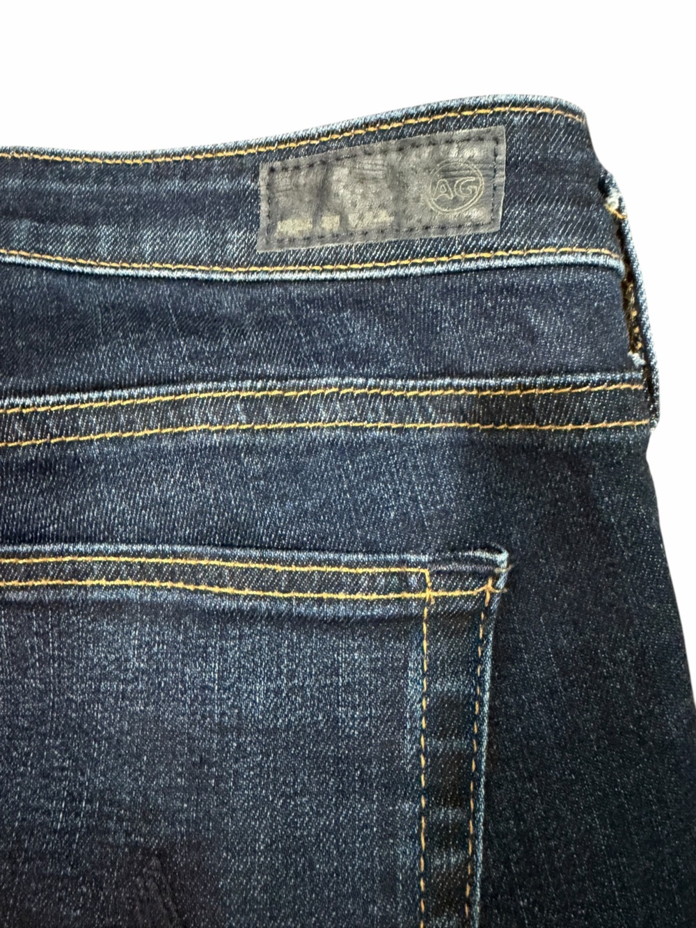 AG Adriano Goldschmied The Absolute Legging Skinny Jeans Women’s 32R Dark Wash - Picture 10 of 10